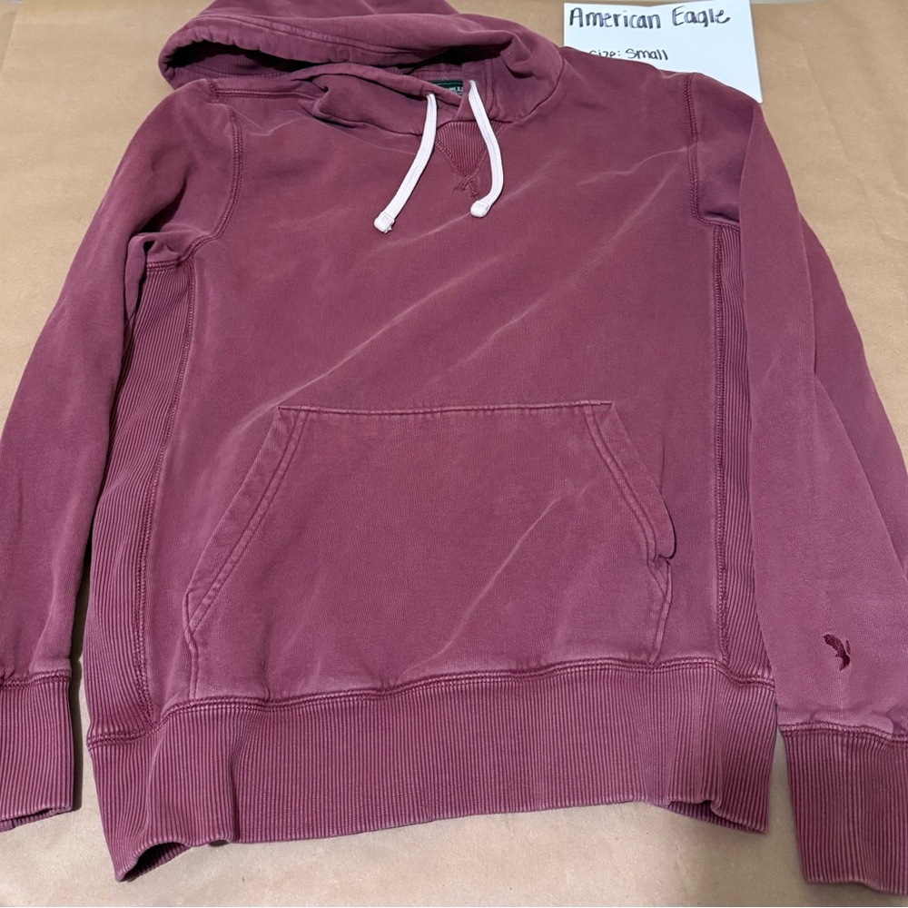 American Eagle Outfitters Mauve Hoodie Sweater